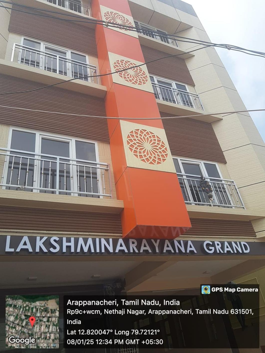 Lakshmi Narayana Grand Hotel Канчипурам Екстериор снимка